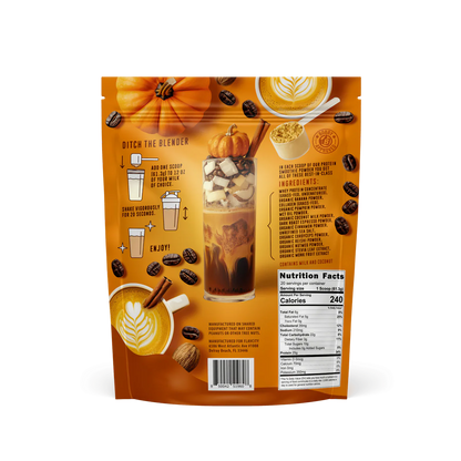 Pumpkin Spice Latte Protein Smoothie